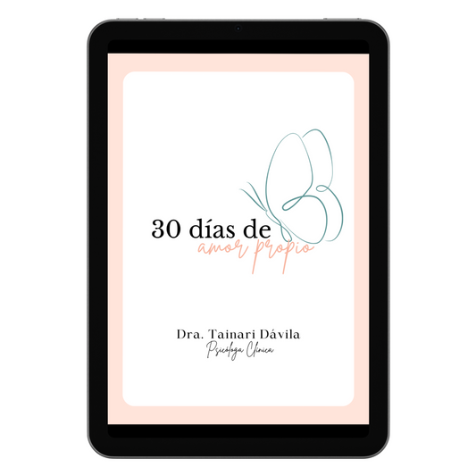 Manual digital: 30 días de amor propio